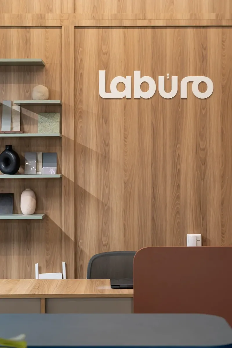 Recepción de Laburo Coworking