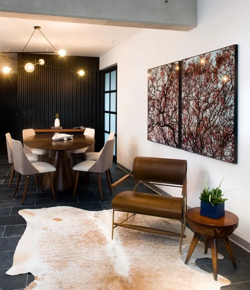 Comedor y sala de estar